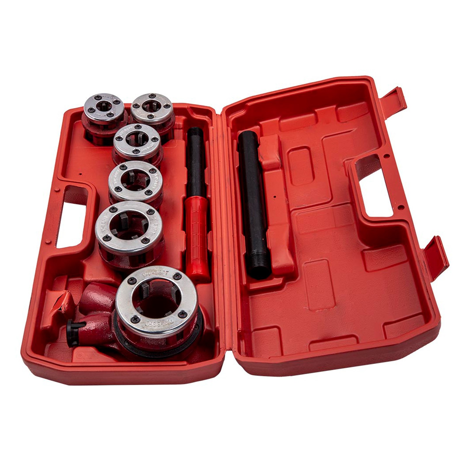 Ratchet Pipe Thread Threader Die Handle Tube Lengthening Bar Tool Kit 3/4''  New