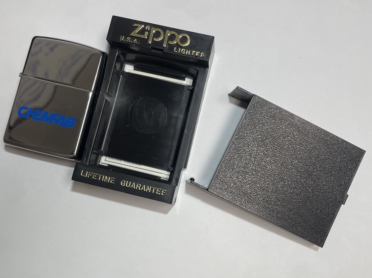 CHEMFAB Zippo Lighter - NEW!