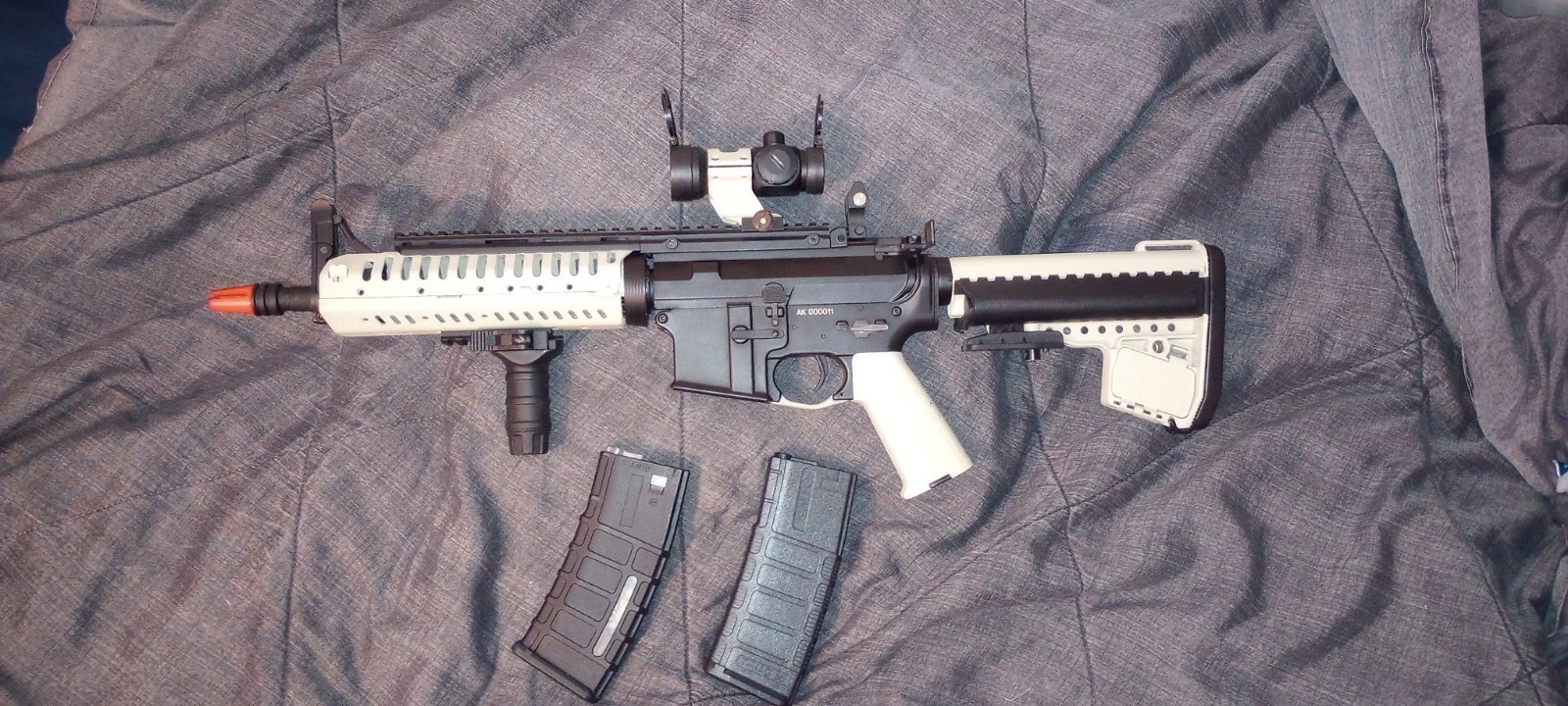 A&K M4SAS CUSTOM AIRSOFT AEG RIFLE