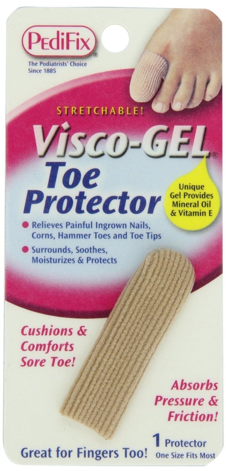 Pedifix Visco-Gel Fabric Covered Toe Protector - 1 each