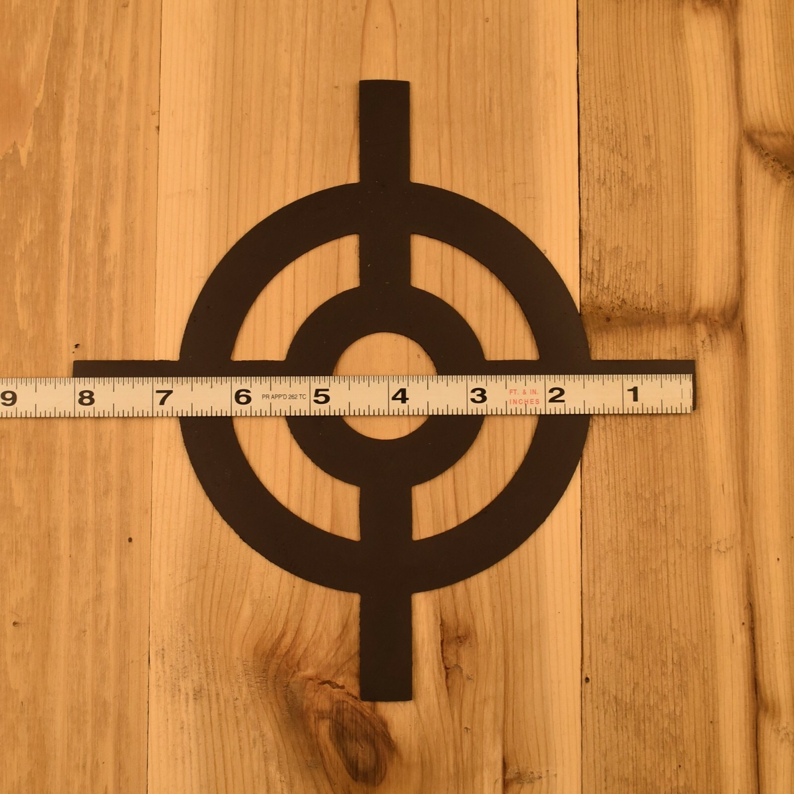 8" - 30 Mill Magnetic Stencil For Painting Shooting Targets