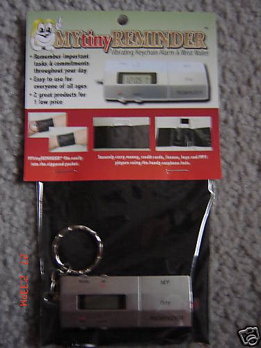 REMINDER VIBRATING WATCH MINI ALARM & WRIST WALLET BUY 1 GET 1 FREE