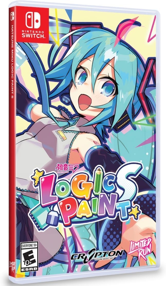 Hatsune Miku Logic Paint S - Nintendo Switch - Brand New