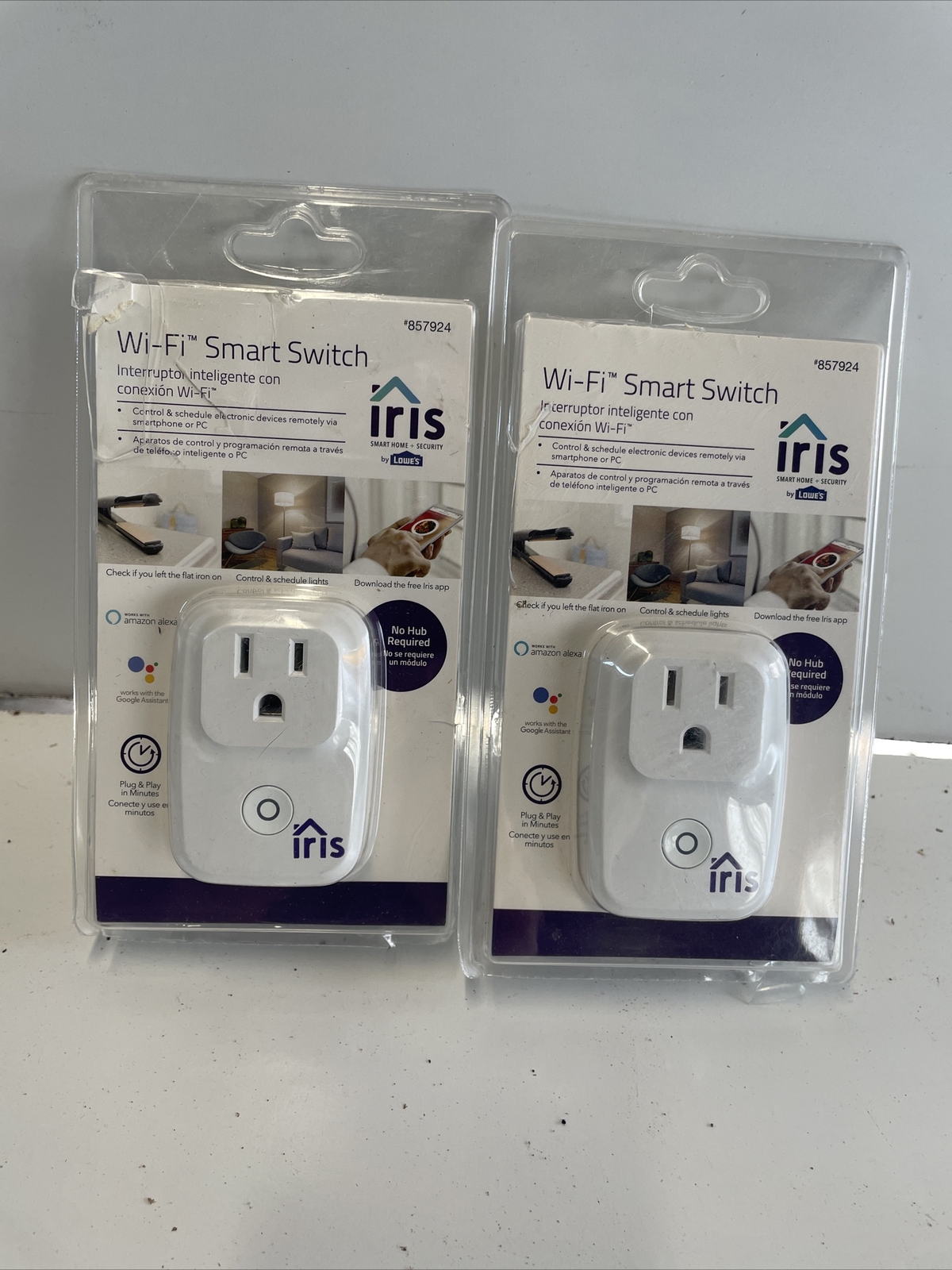 2-Iris Wifi Smart Switch CW1606A 857924 Lowes Amazon Alexa Google Assistant.H. 0