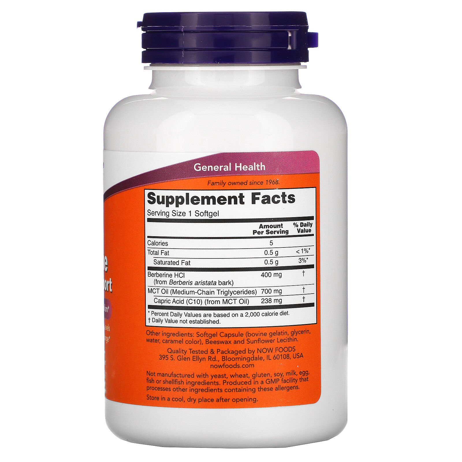 Berberine Glucose Support, 90 Softgels