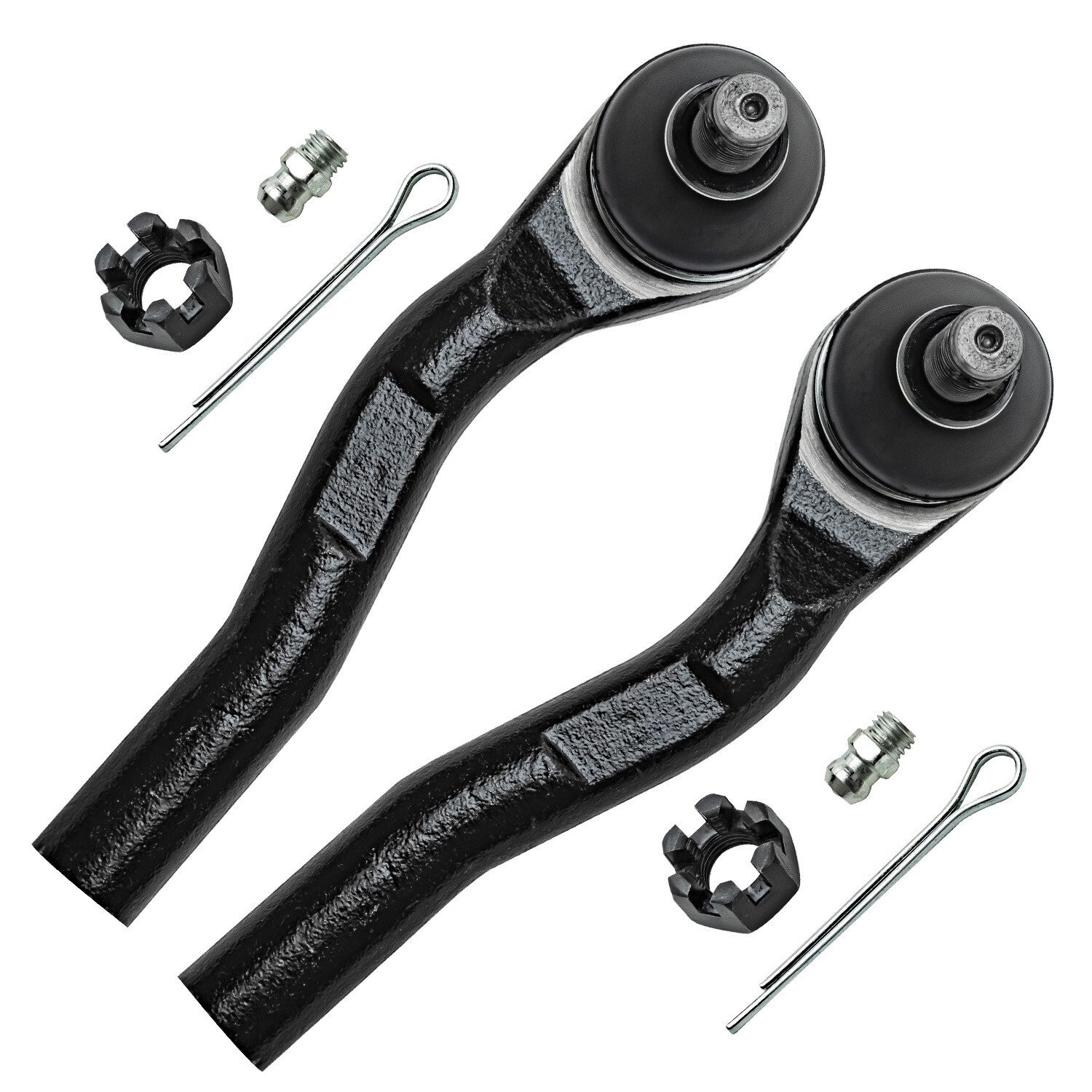 Front Lower Control Arms + Sway Bars Tie Rod Ends Kit for 2015 - 2016 Honda CR-V