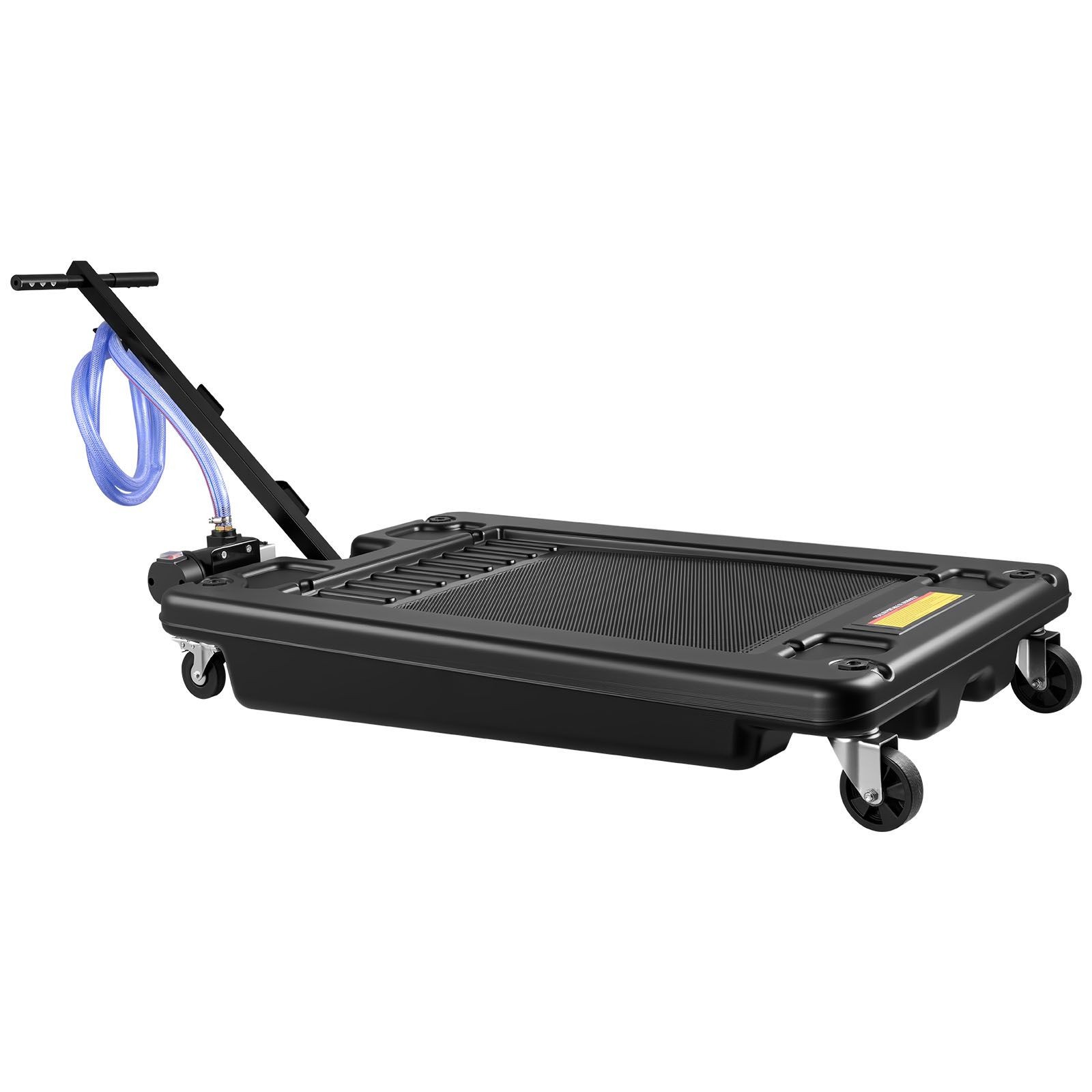 Low Profile Oil Drain Pan,17 Gallon Capacity,Rolling Oil Drain Pan