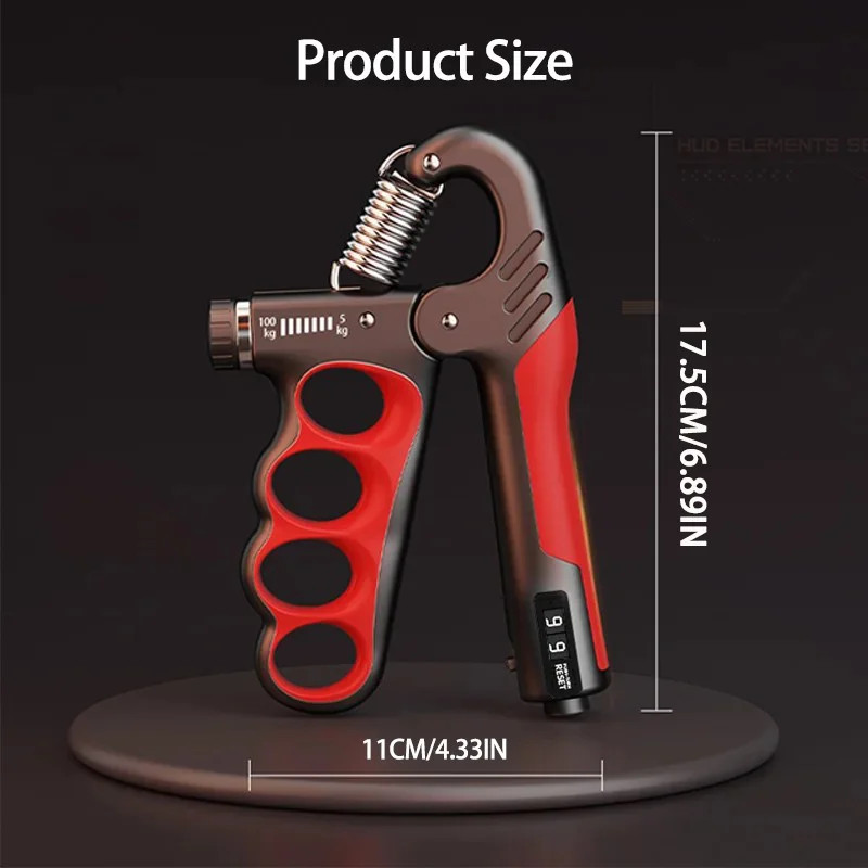 Adjustable Hand Grip Strengthener 5-150kg Wrist Trainer Exercise Tool
