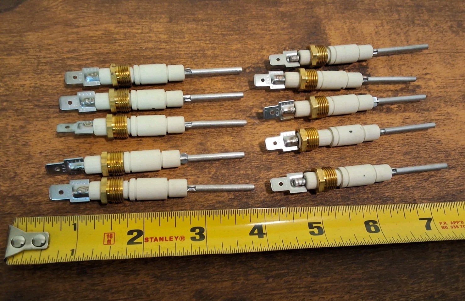 Lot Of 10 Flame Probe Sensors