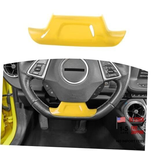 for Camaro Interior Panel Trim Cover Sticker Fit for Chevy Camaro Large Yellow