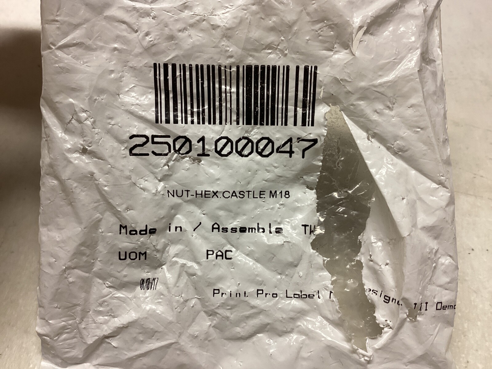 Can-am Castle Nut 250100047