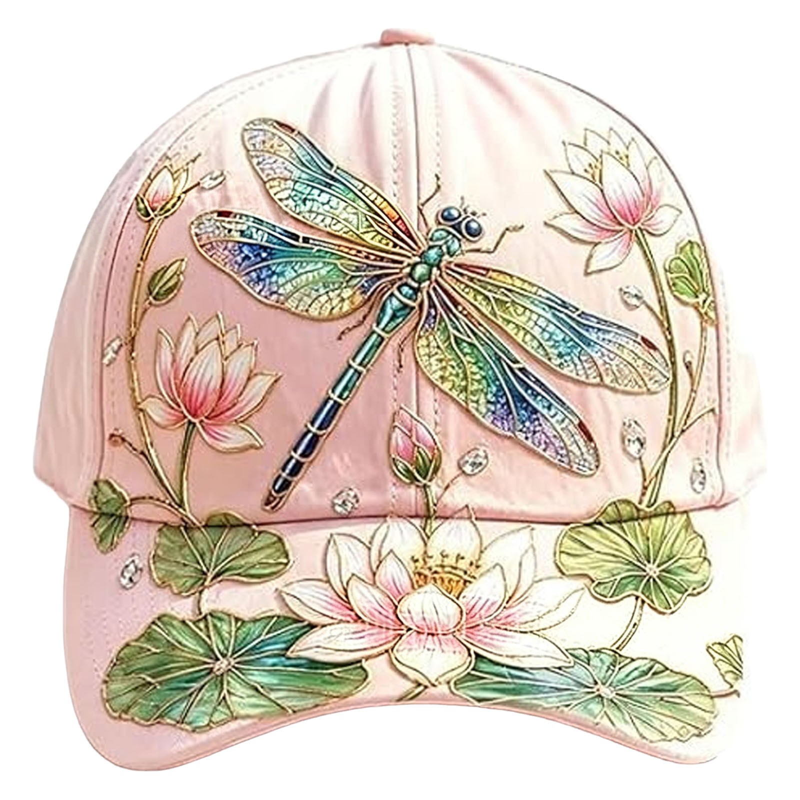 2026 Garden Morning Cap Soft Breathable Adjustable Hat with Art Patterns