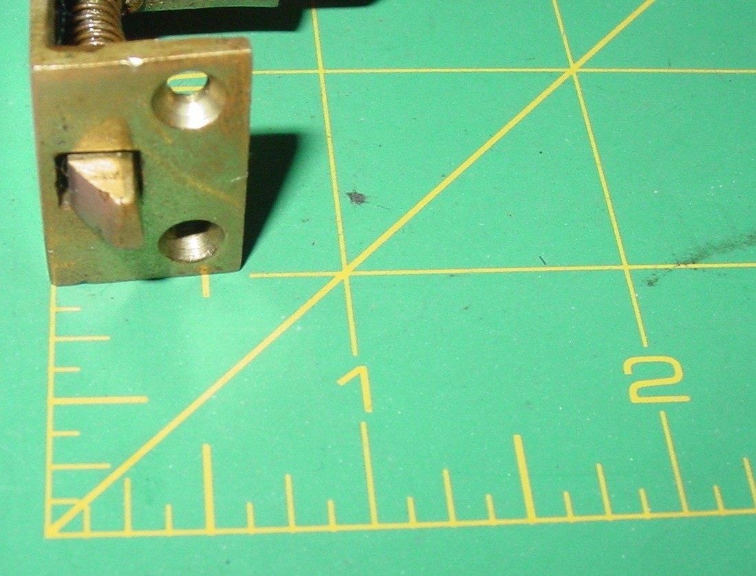 Vintage Spring Drawer Cupboard Cabinet Door Brass Button Release Latch Rim Catch