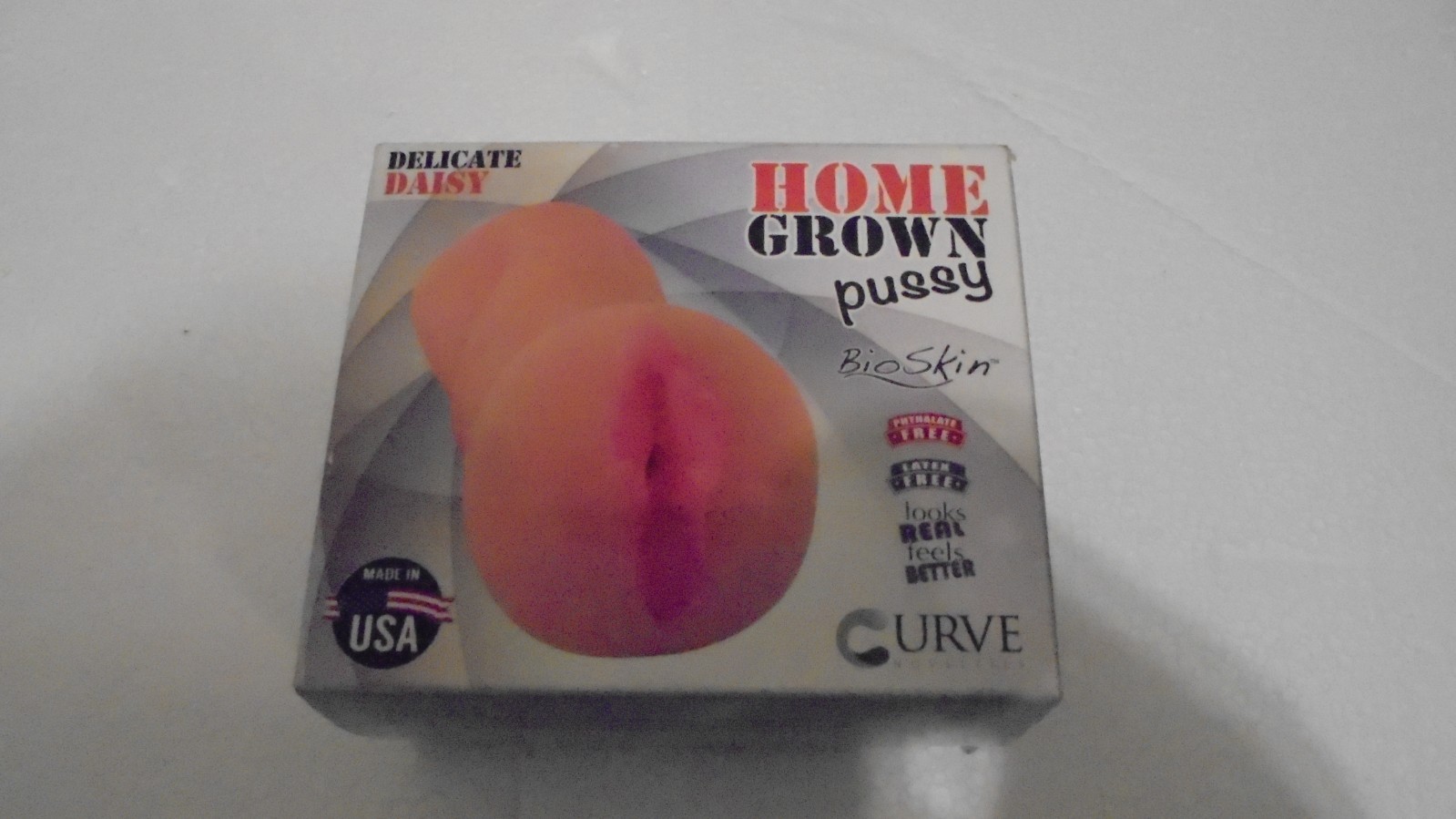 Home Grown Pussy curve bio skin "Delicate Daisy" pink