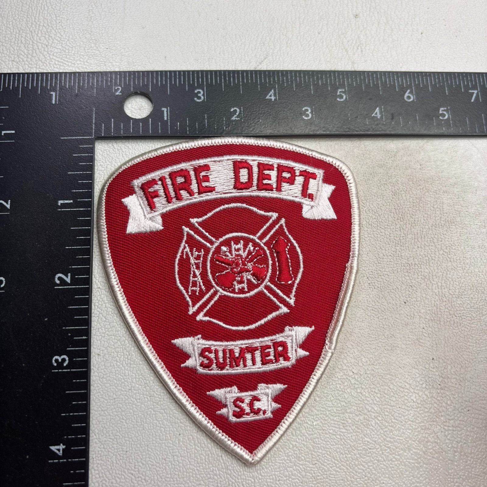 South Carolina SUMTER FIRE DEPT. Patch (Firefighter) 50XB