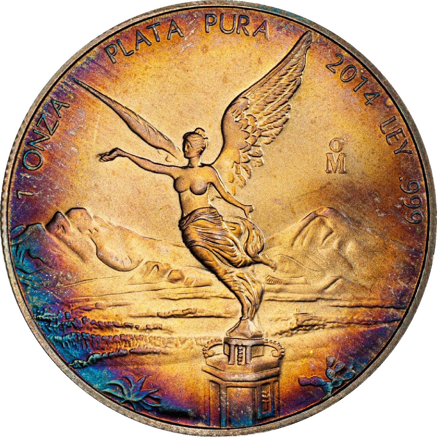 2014 Mo MS66 Libertad Silver Onza PCGS 53503370