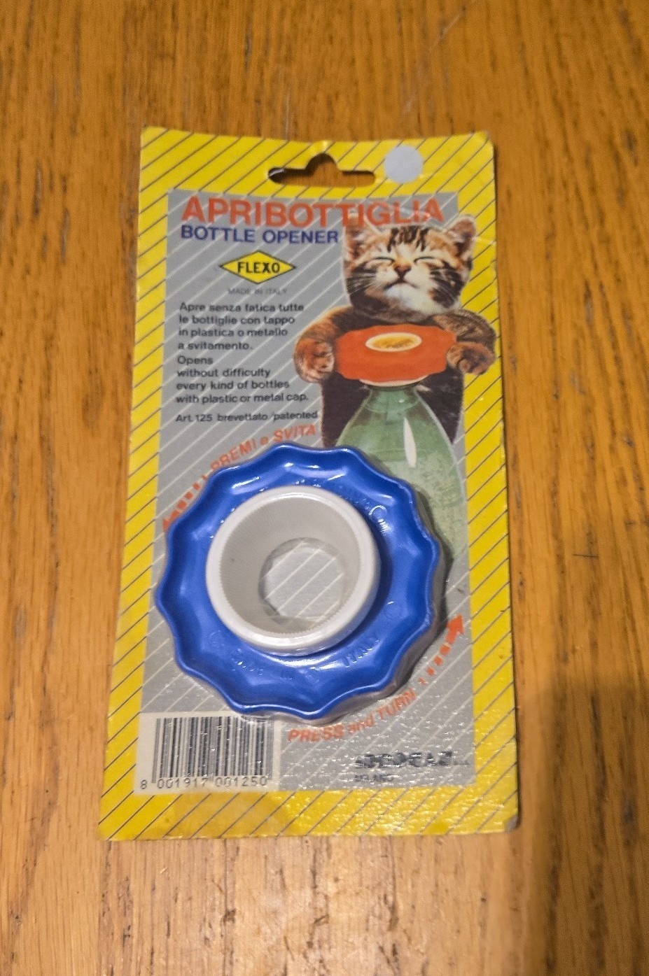 Apribottiglia bottle opener flexo made in italy