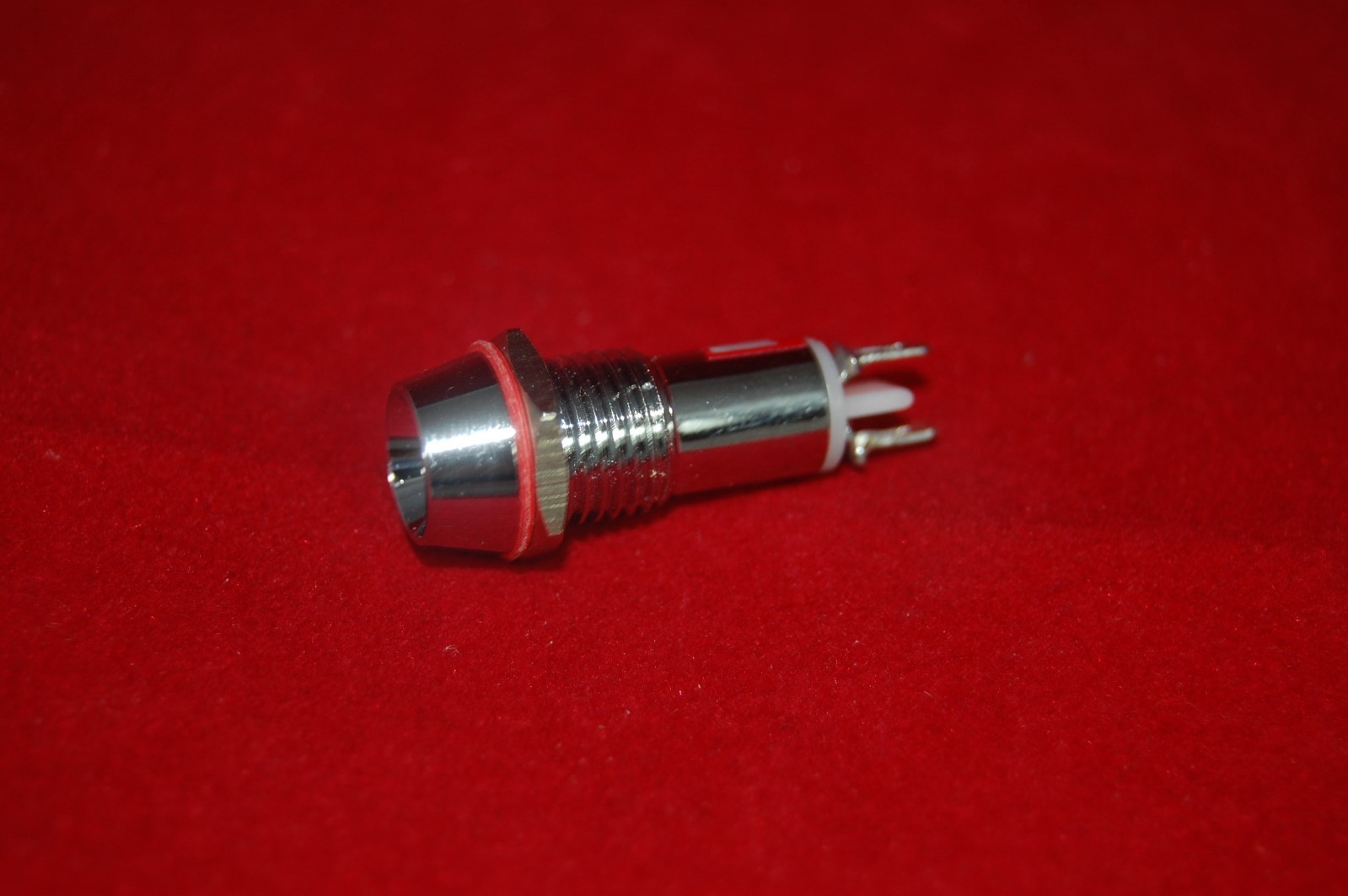 5 Pcs 24V AC/DC Panel Cutout 10mm Metal Green LED Indication Signal Pilot Lights