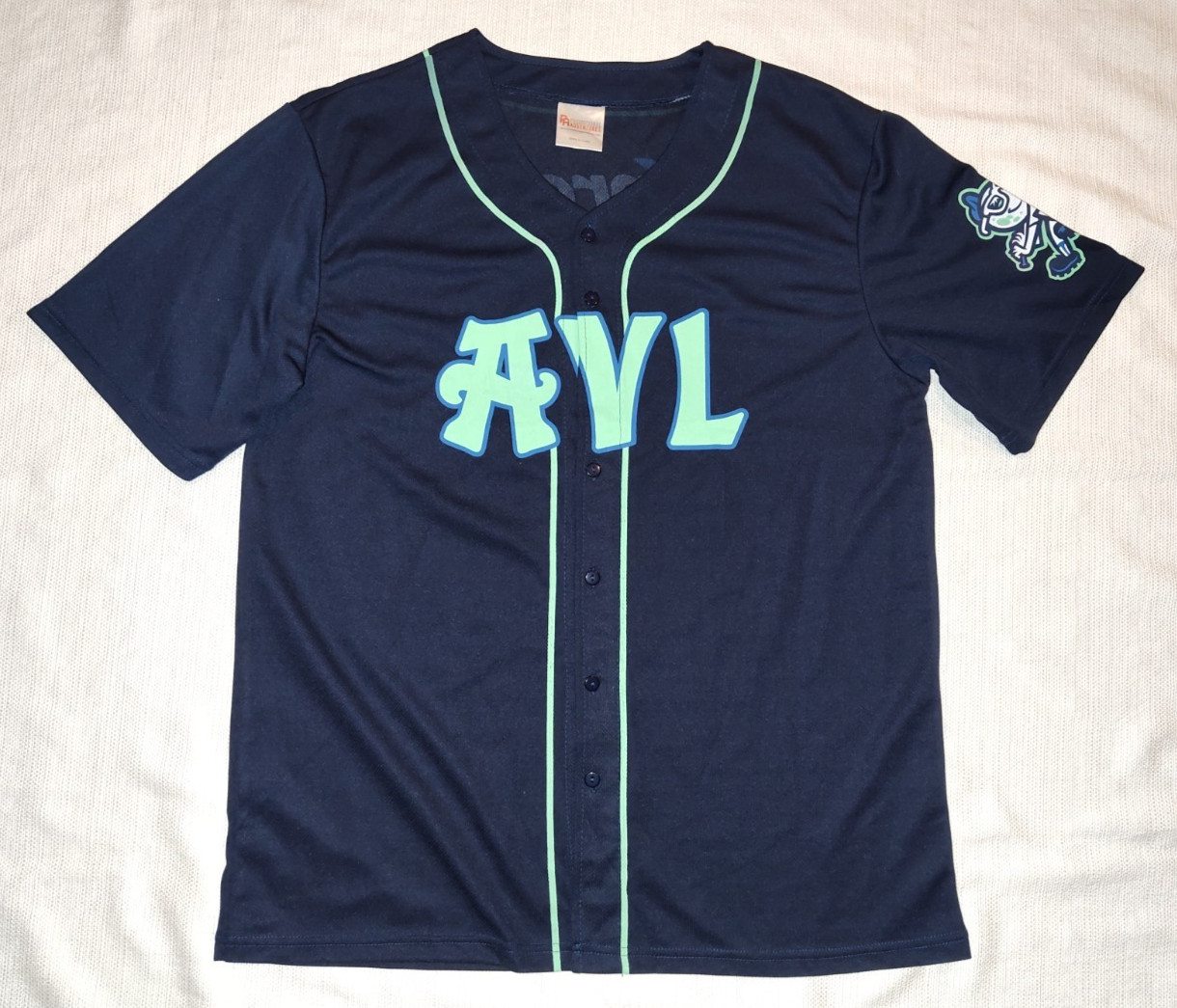 NEW Asheville Tourists Navy 2020 SGA Baseball Jersey  AVL  Abbreviation Adult XL