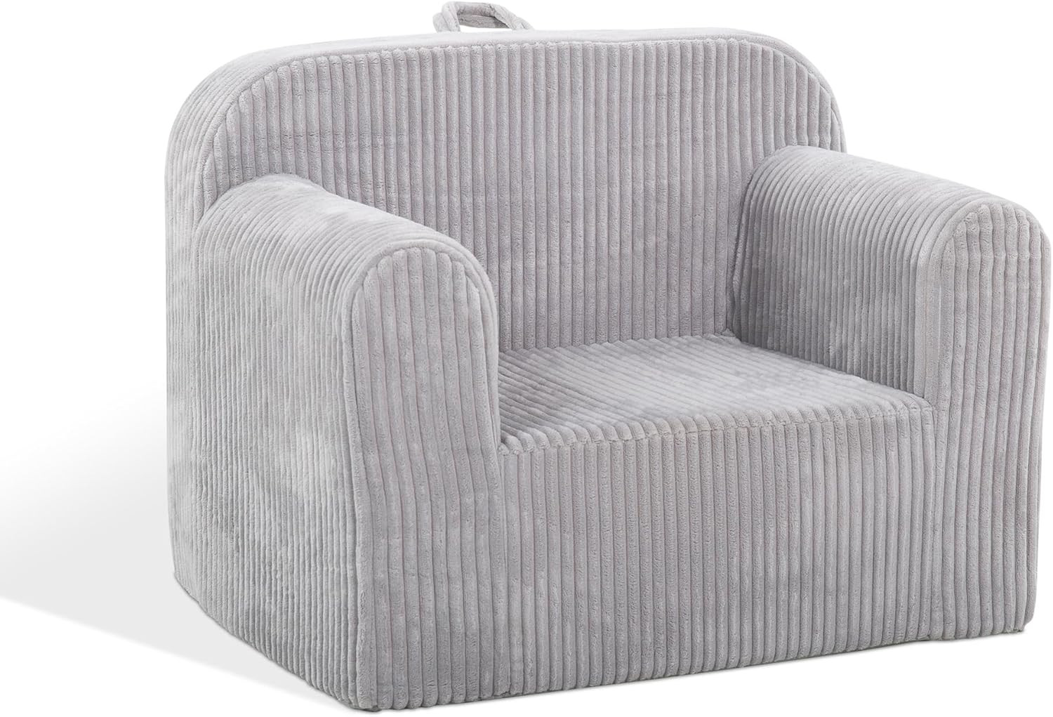 Kids Convertible Sofas Children Lounge Chair (Grey)