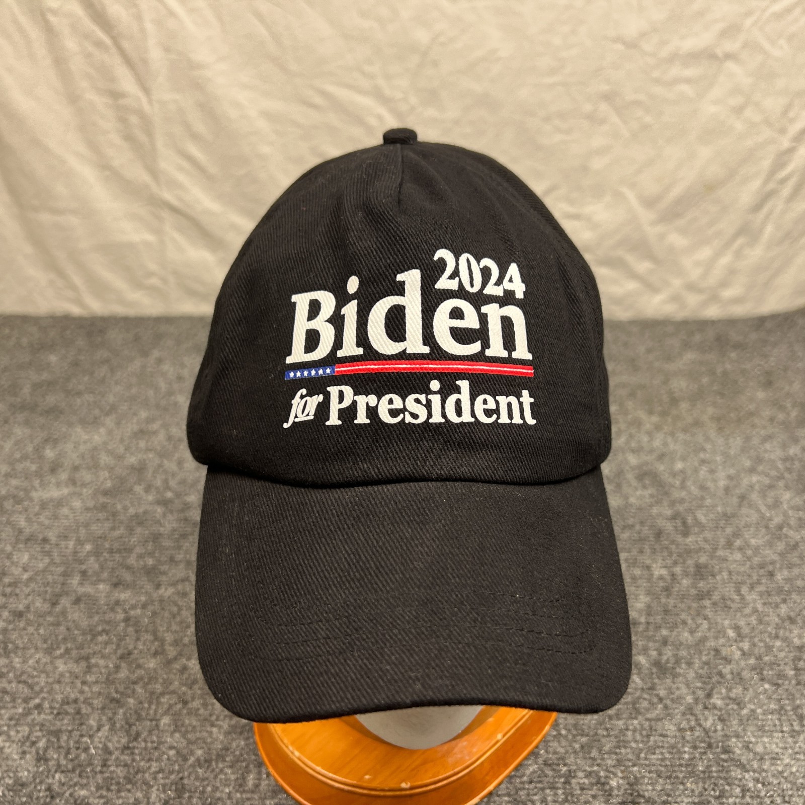 NEW Cobra Joe Biden For President 2024 Cap Adult Adjustable Black Spell Out Hat