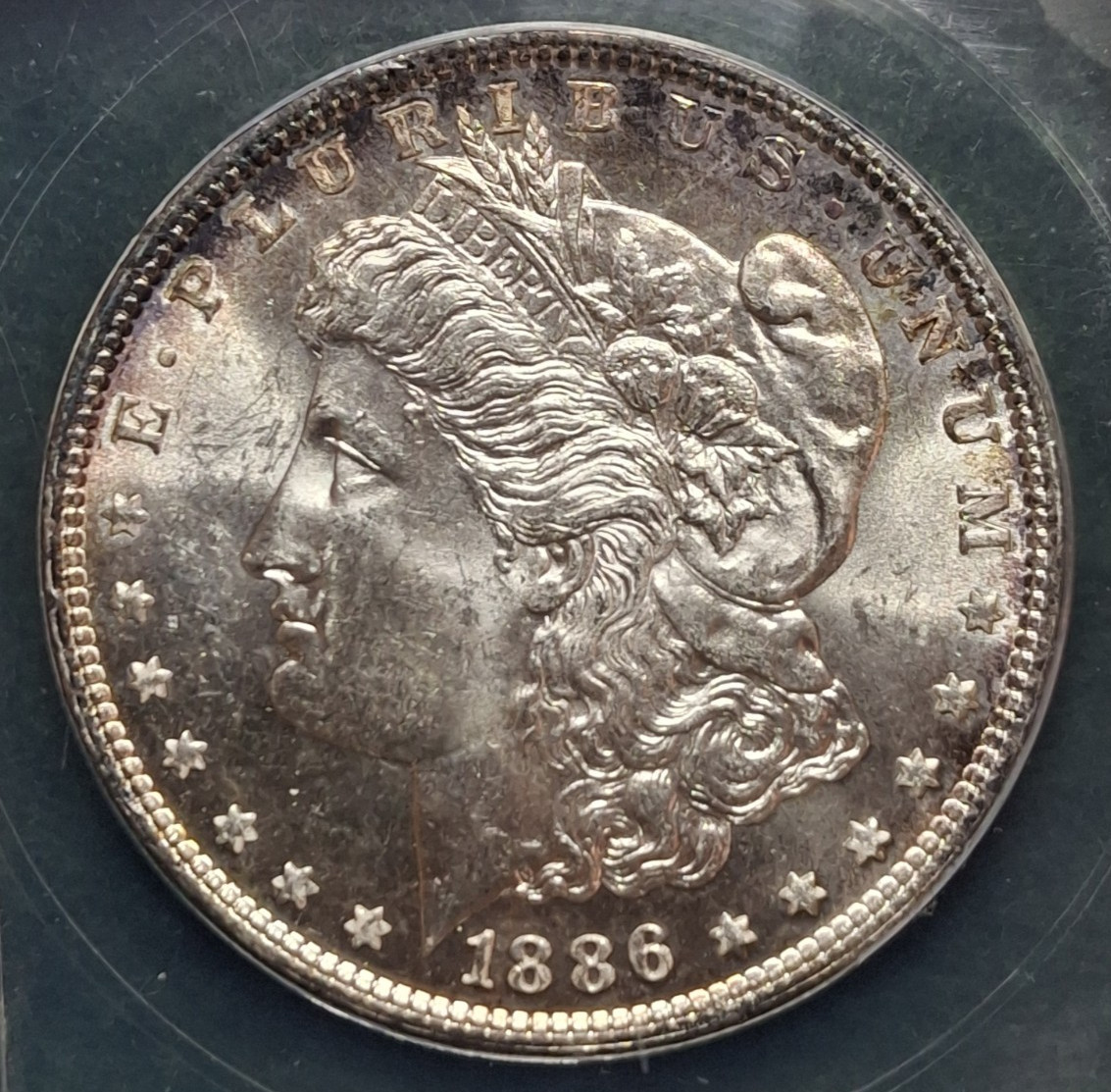 1886 Morgan Dollar - ANACS MS 63