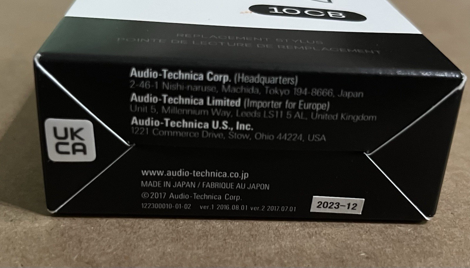 Audio-Technica VMN10CB Replacement Stylus for Turntable