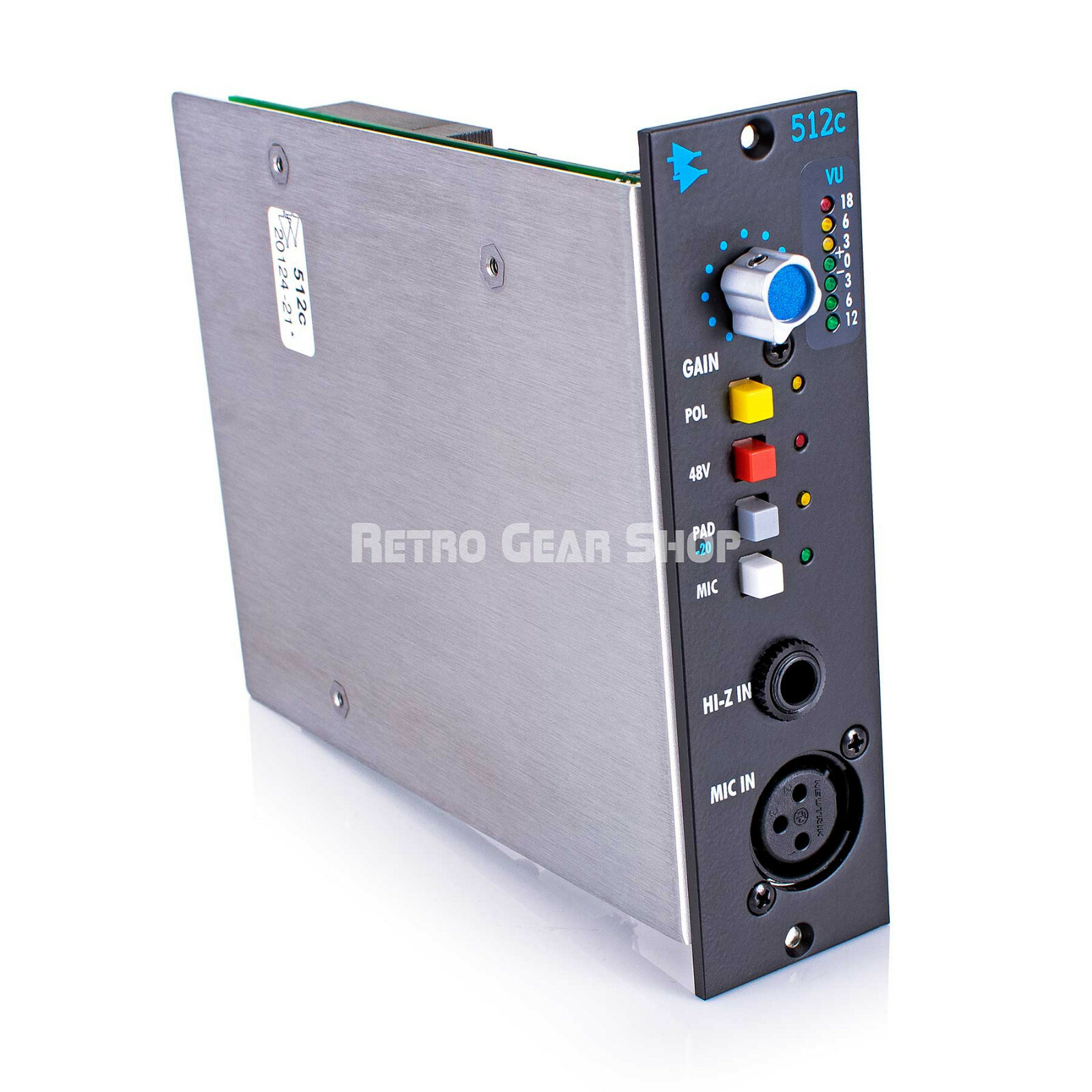 API 512c 500 Series Microphone Line Preamp