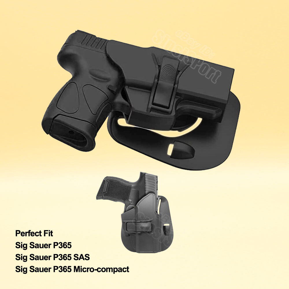 P365 9mm 3.1" Holster for Sig Sauer P365 Sig P365 Micro-Compact P365 SAS Holder