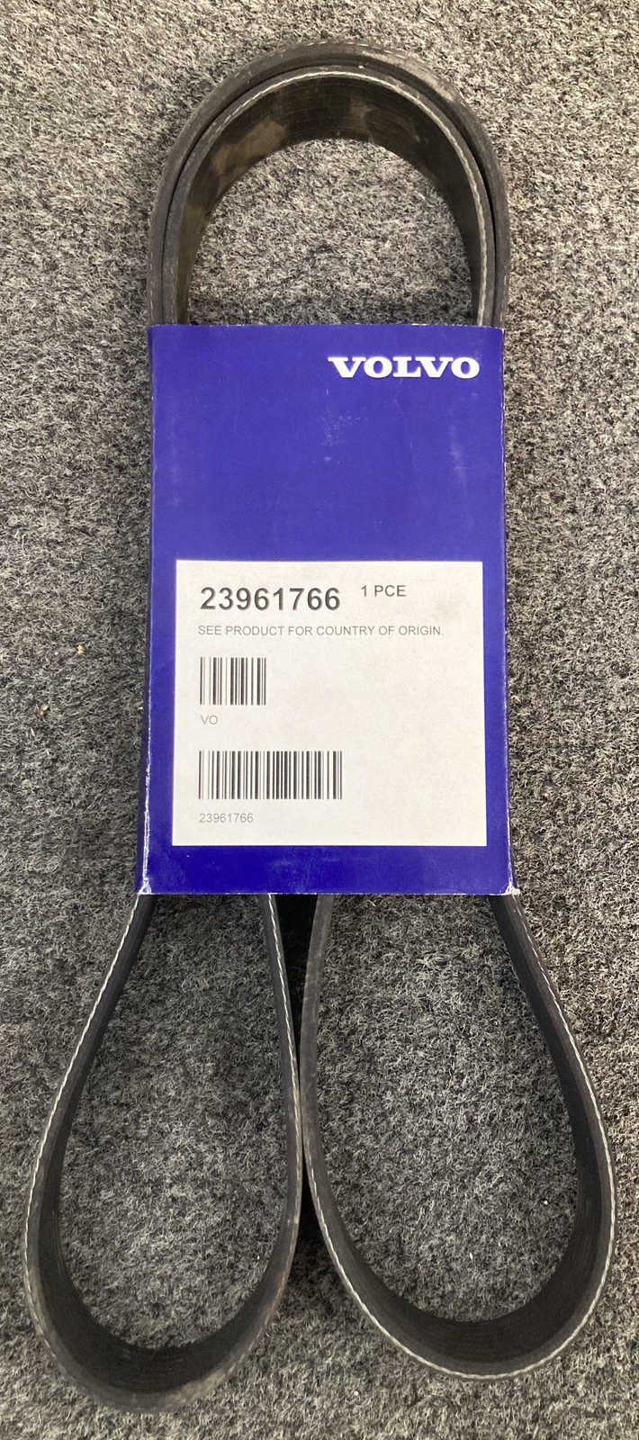 New Genuine Volvo 23961766 Belt, V-Ribbed
