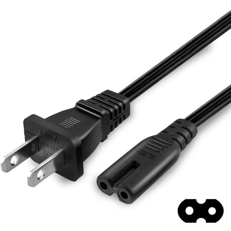 PS1 PS2 PS3 PS4 Original Xbox Replacement AC Power Supply Cable Wall Cord, 6 ft