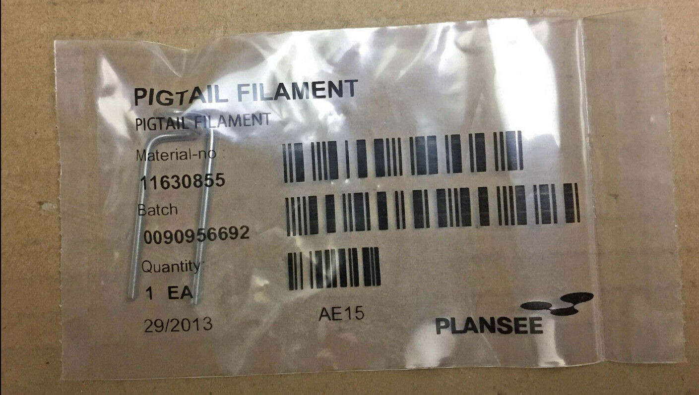 Electro-Graph Plansee Pigtail Filament
