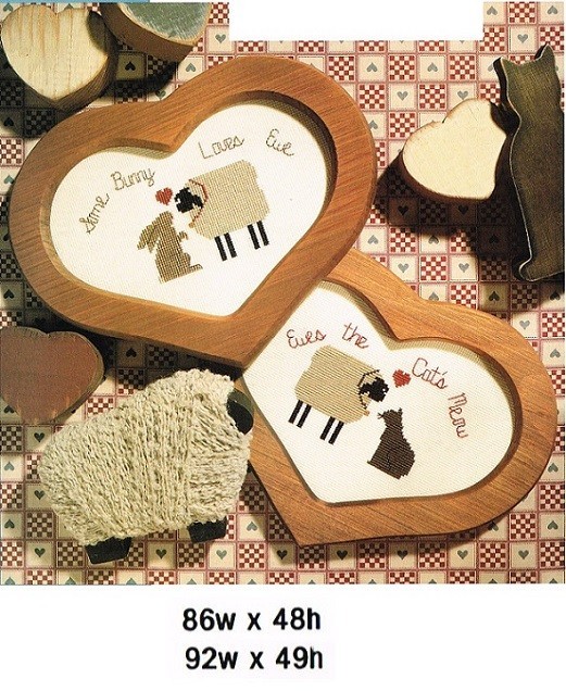 JUST FOR EWE  CROSS STITCH PATTERN ONLY  -  KN  SUE