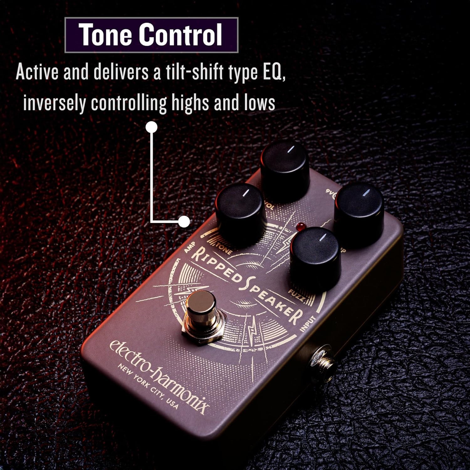 ELECTRO-HARMONIX Ripped Speaker Fuzz Guitar Effector New