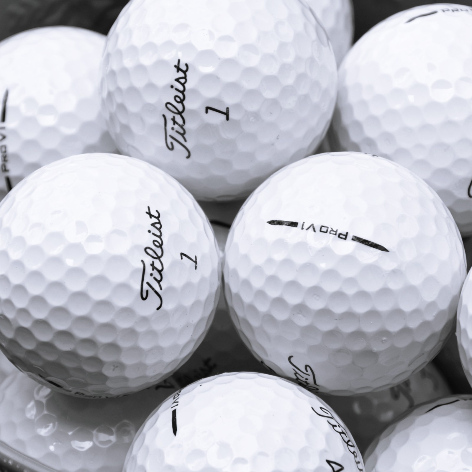72 TITLEIST PRO V1 2026 Used Golf Balls IMMACULATE MINT 5AAAAA *FREE SHIPPING!*