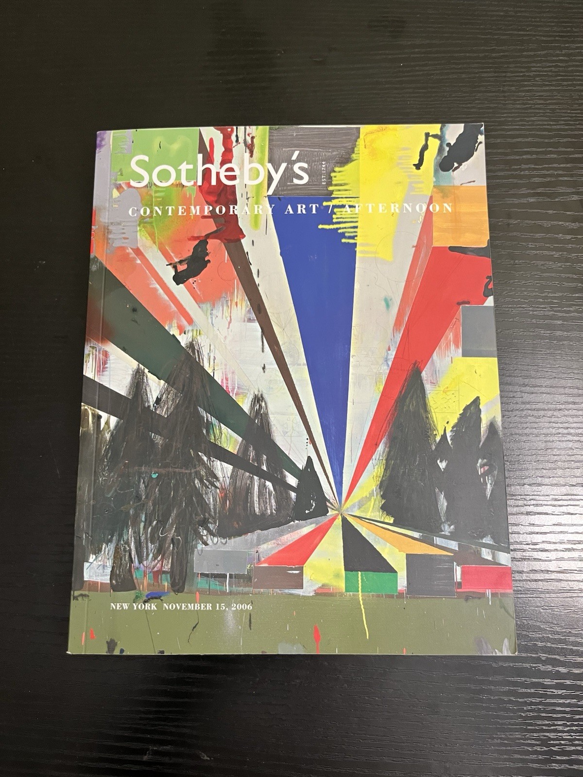 2006 Sotheby's Catalog 15 Nov 2006 Contemporary Art Afternoon