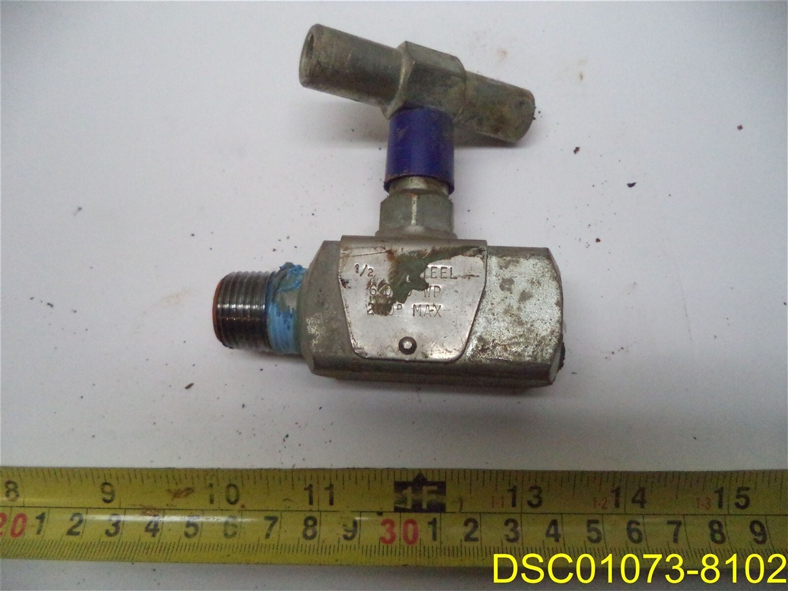 Balon Needle Valve, 1/2", 6,000 WP at 200 F