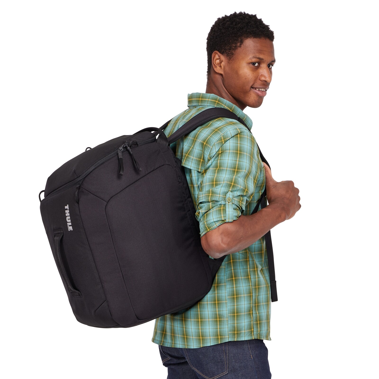 Thule RoundTrip Boot Backpack 45L - Black - High Quality - Free Shipping