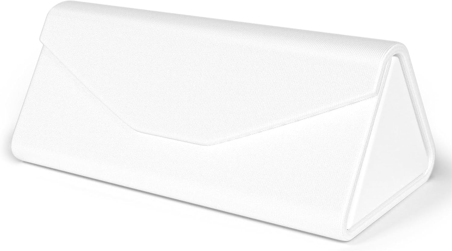Sunglasses Case, Foldable Glasses Case, Magnetic PU Leather Hard Shell Folding E