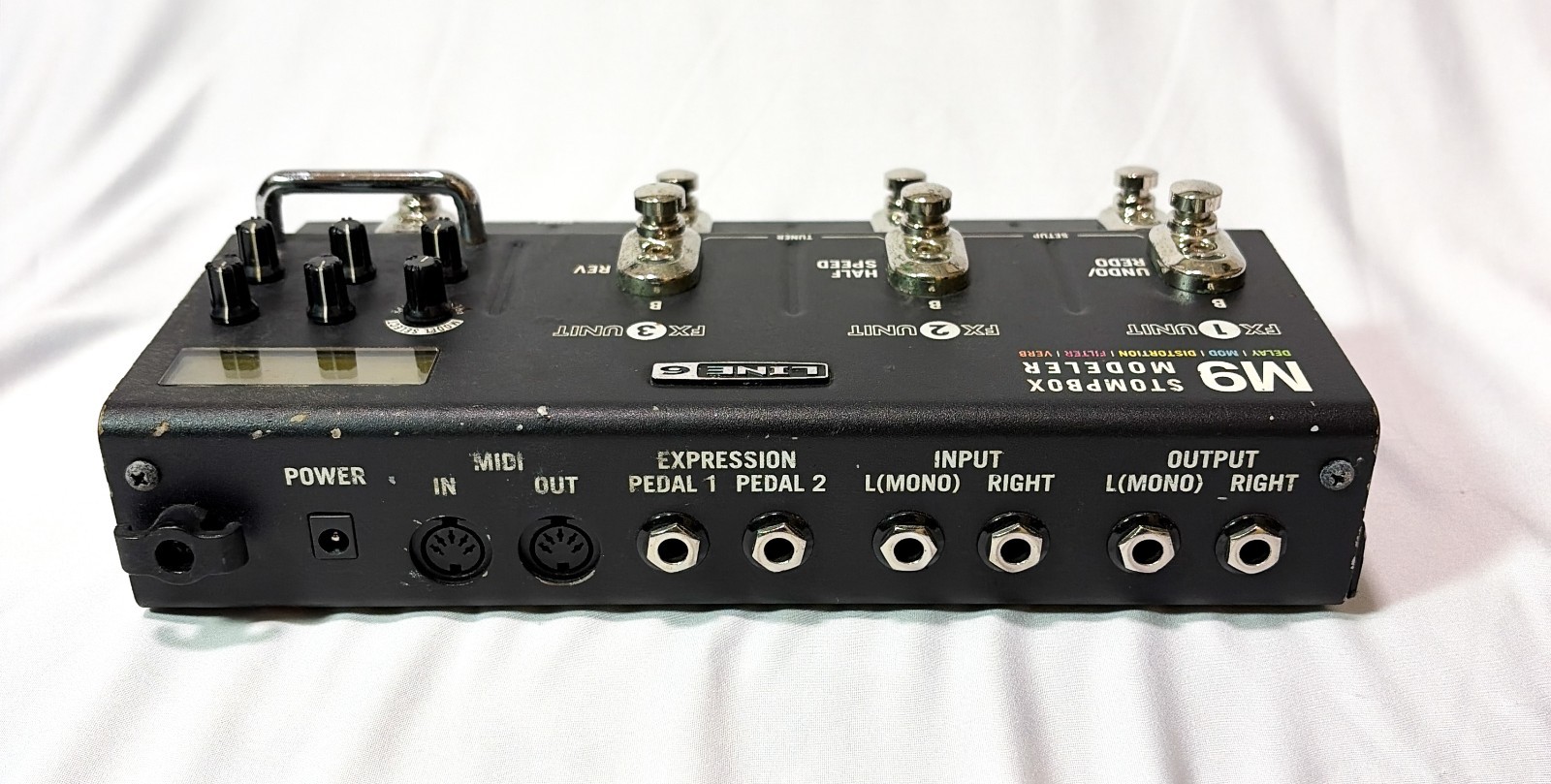 LINE 6 M9 Stompbox Modeler Multi Effects Pedal For Parts Display Issue from JP