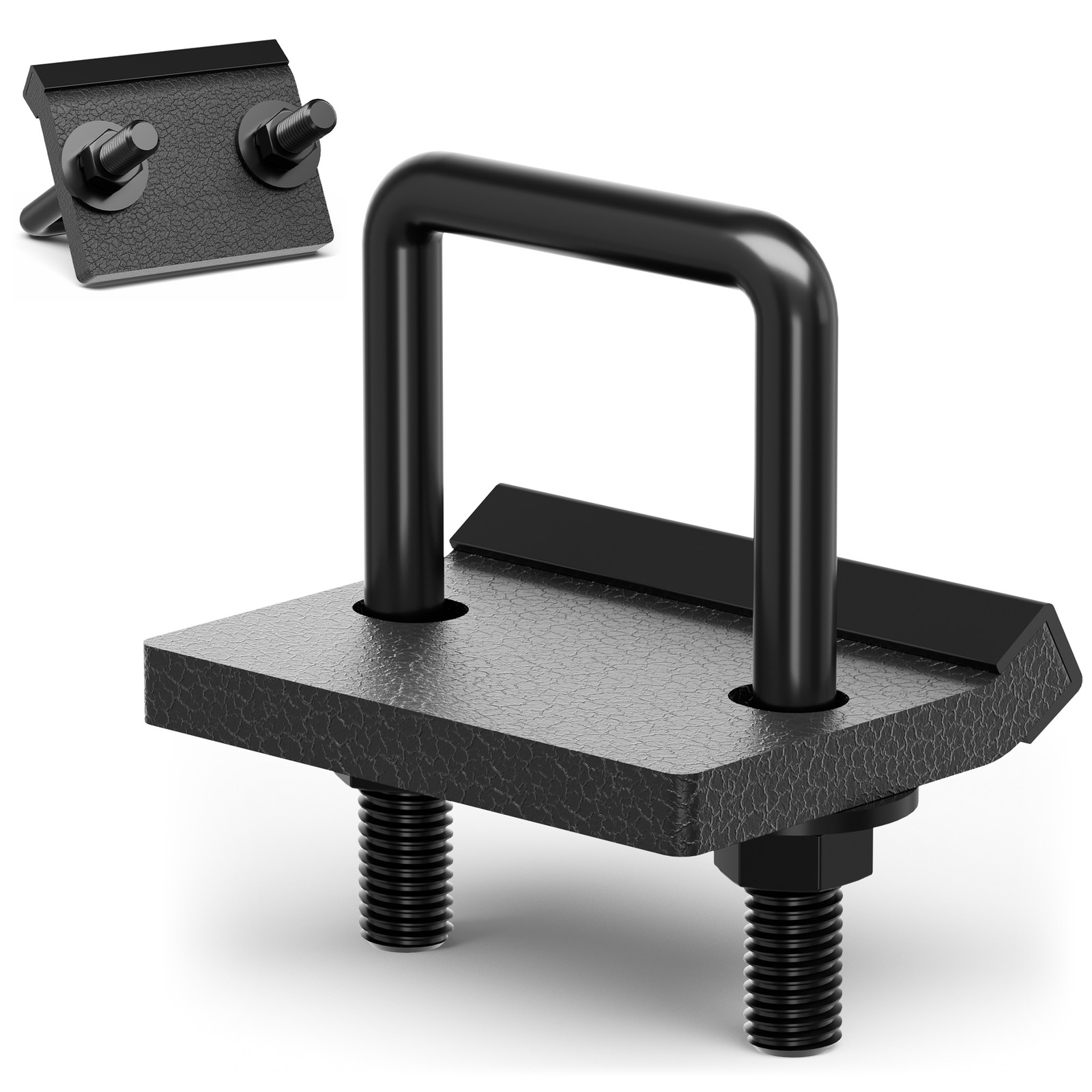 2"Trailer Locking Hitch Tightener Stabilizer Heavy Duty Anti-Wobble Trailer Clip