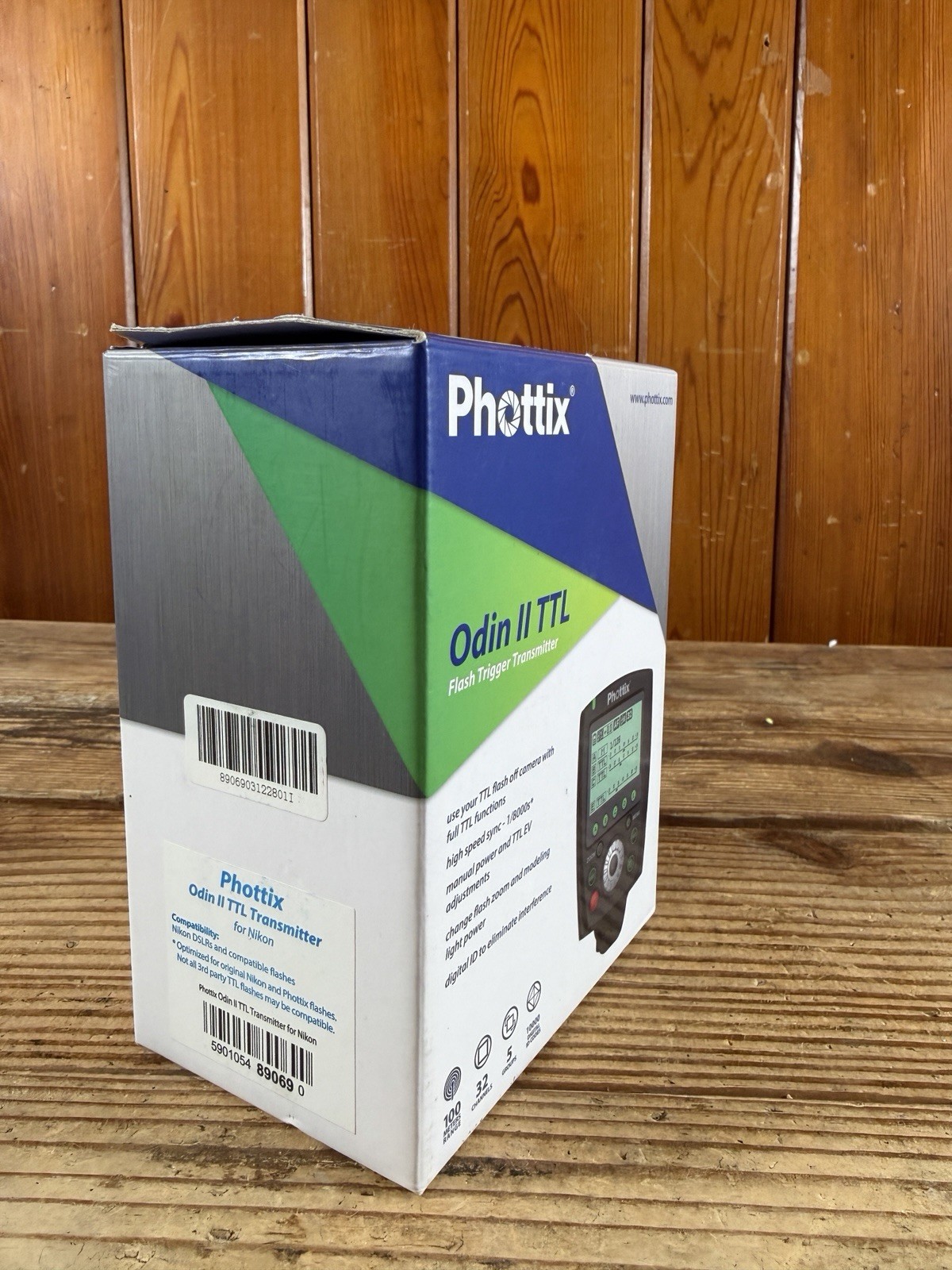 Phottix Odin II TTL Flash Trigger Receiver for Nikon PH89067