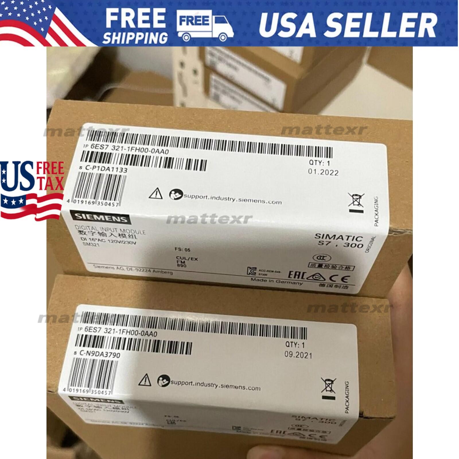 For NEW Siemens 6ES7321-1FH00-0AA0 PLC programmable contro
