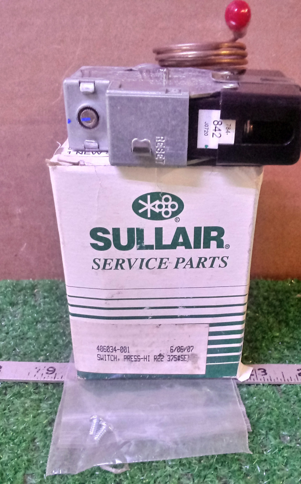 1 NEW SULLAIR 406034-001 PRESS-HI R22 SWITCH NIB ***MAKE OFFER***