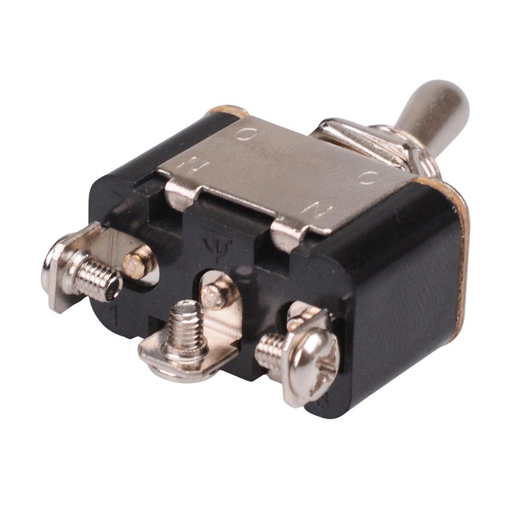 On-On 12mm Toggle Switch Screw Terminals SPDT 15A