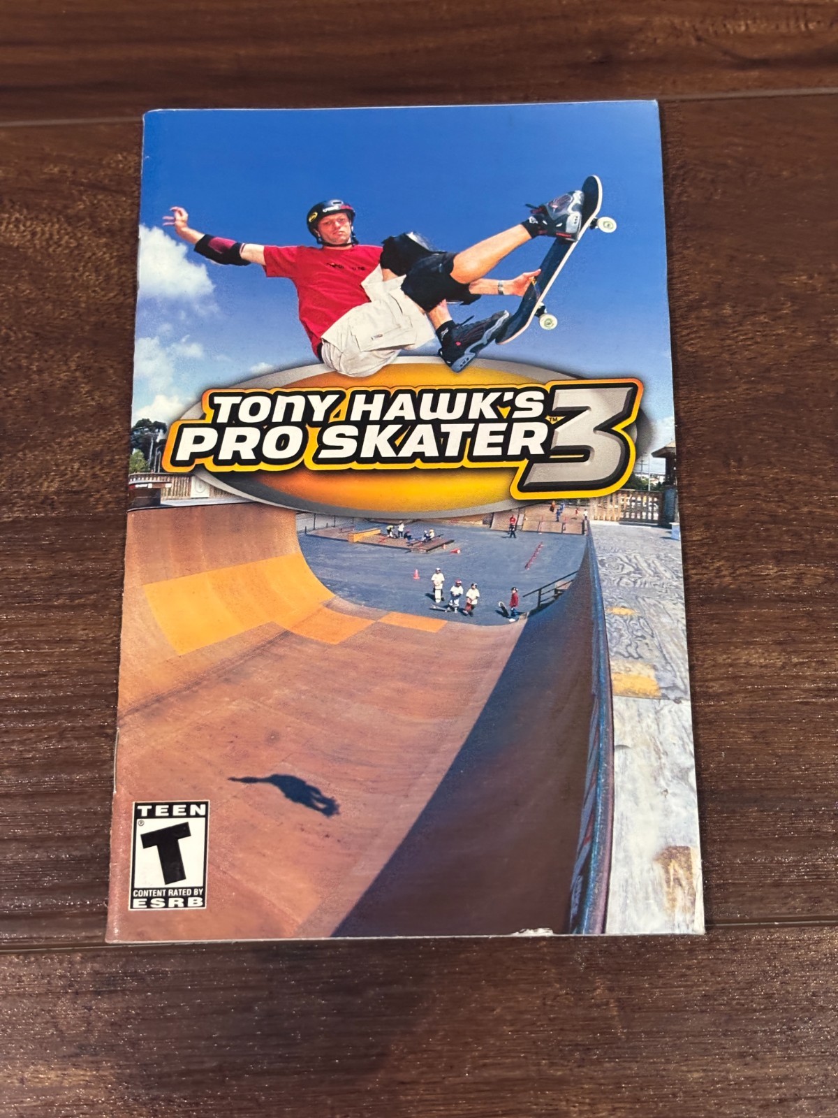 Tony Hawk's Pro Skater 3 Skating Hawk Playstation 2 PS2 Instruction Manual Only