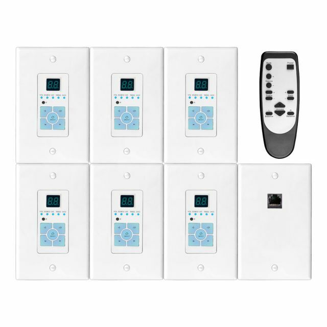 OSD Nero Max12 Multi Channel Amp 6 Keypad Kit + Remote Control