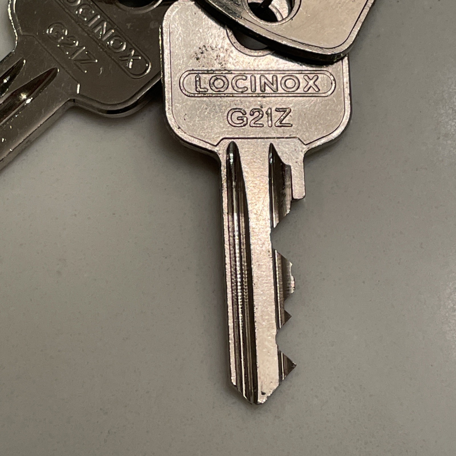 4 Locinox G21Z Keys Already Cut