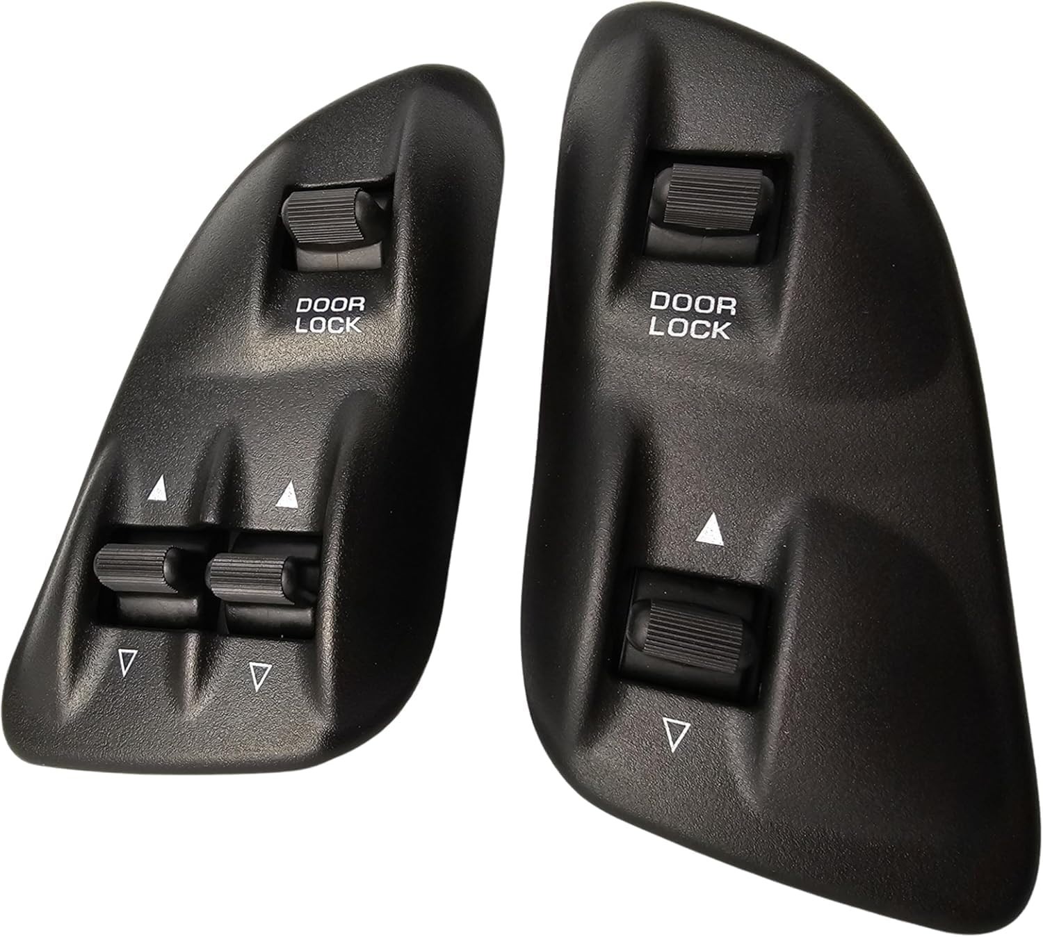 SWITCHDOCTOR Master & Front Passenger  Window Switch & Bezel for 1998-2002 Dodge
