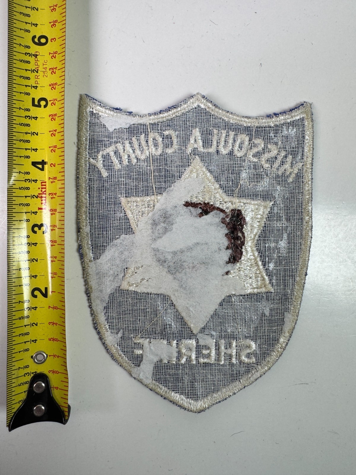 Missoula County Sheriff Montana Bear Patch D10